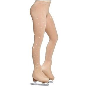 Mondor Women's 912 Figure Skating Boot Covers Caramel Rhinestones Size LX